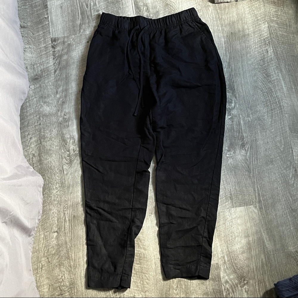 target a new day black linen pants